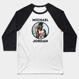 michael jordan || dark white Baseball T-Shirt